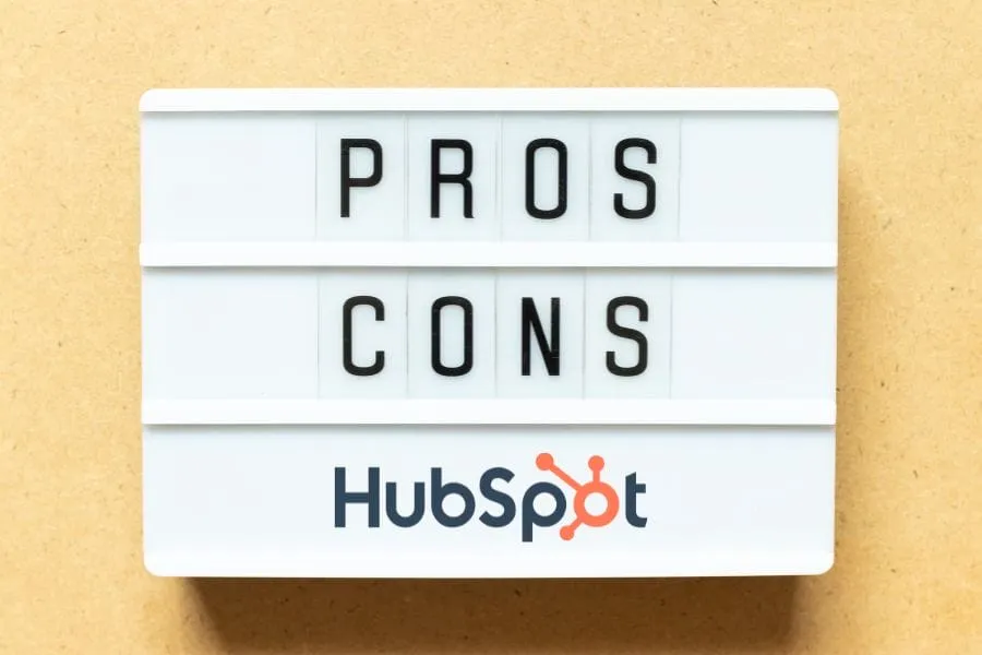 Pros and Cons of HubSpot CRM